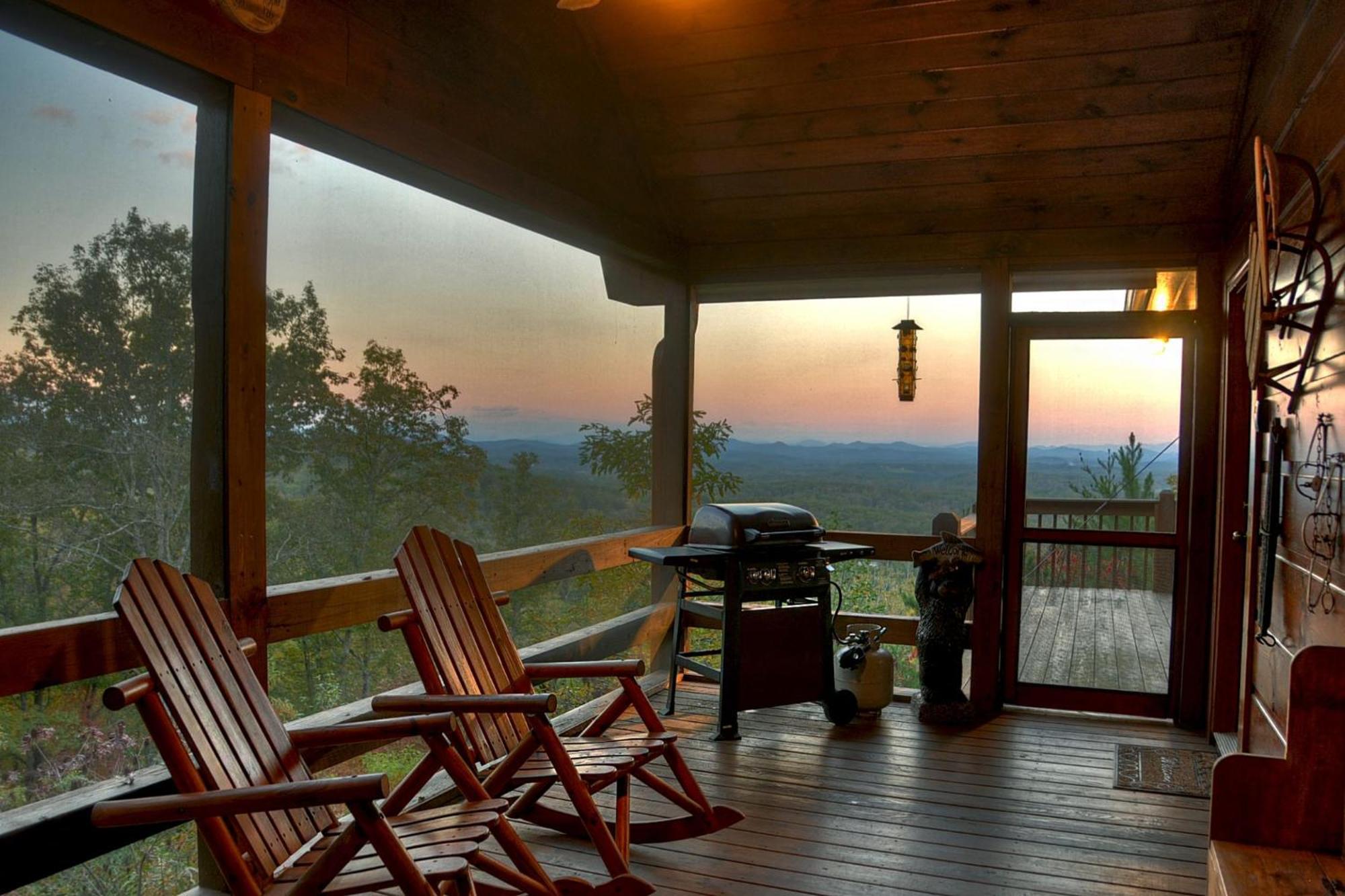 The View Sweeping Mountain Views Gas Fireplace Game Room Hot Tub 蓝岭 外观 照片