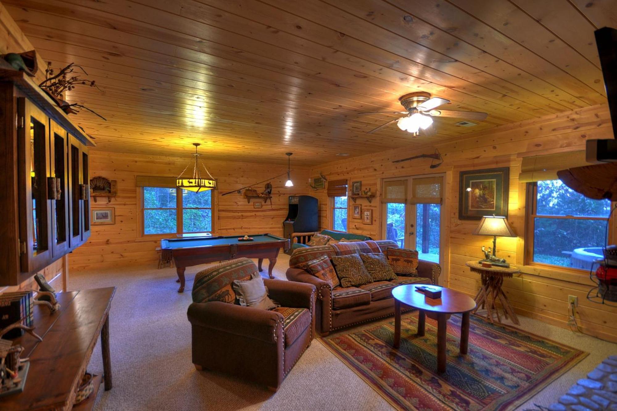 The View Sweeping Mountain Views Gas Fireplace Game Room Hot Tub 蓝岭 外观 照片